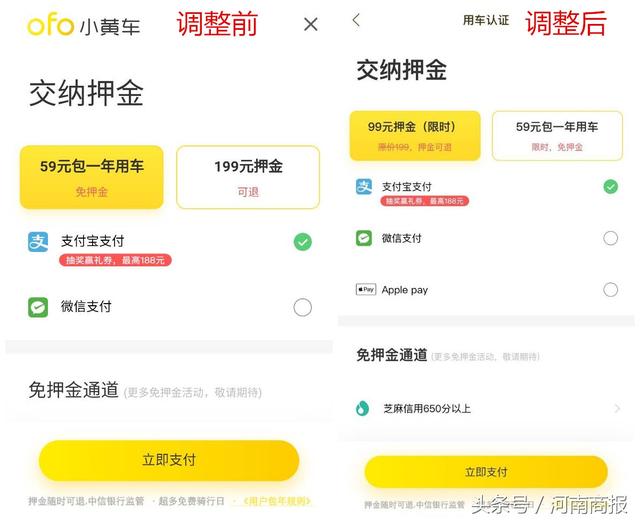 小黃車交押金被套路？現已調整選項防誤充