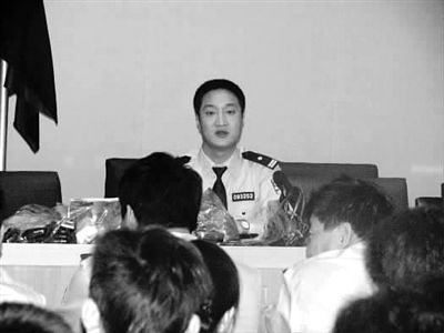 原夏縣公安局長孫宏軍資料圖。他涉嫌違紀(jì)違法目前被調(diào)查。