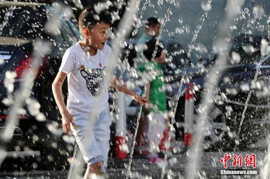 山西太原最高溫度達到36℃。
