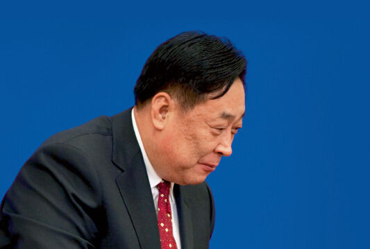 張力軍從環保部副部長任上退休兩年多后，被中紀委宣布接受組織調查。資料圖