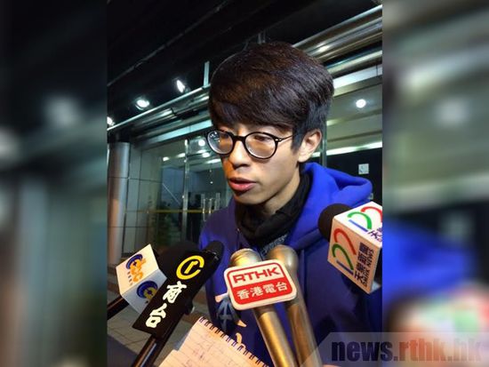 黃臺仰因設想參與旺角暴亂被香港警方拘捕，被指涉嫌參與旺角暴動。