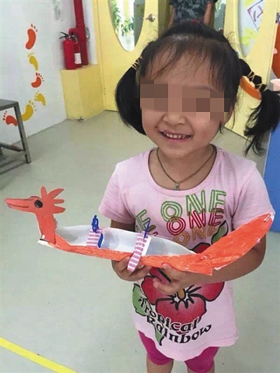 深圳5歲女孩羅一笑患上白血病，在深圳市兒童醫院救治。網絡截圖
