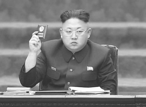 金正恩9日出席朝鮮最高人民會議。