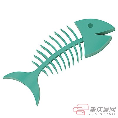 守著稱重的魚，吃起來好像沒那么多，他們玩起了“魚骨拼圖”…… 魚骨 拼圖