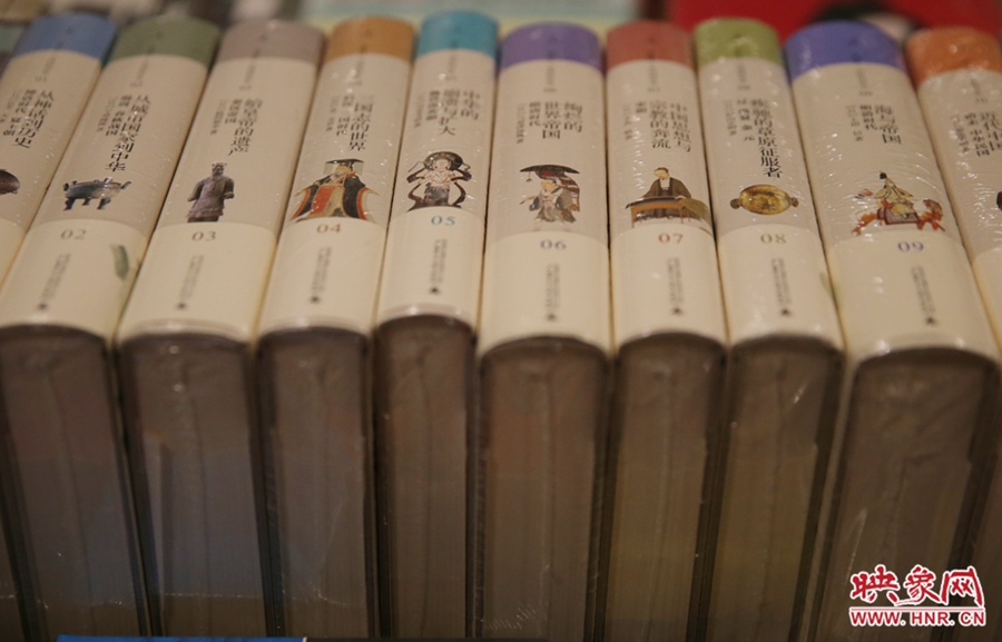 書店內的書。